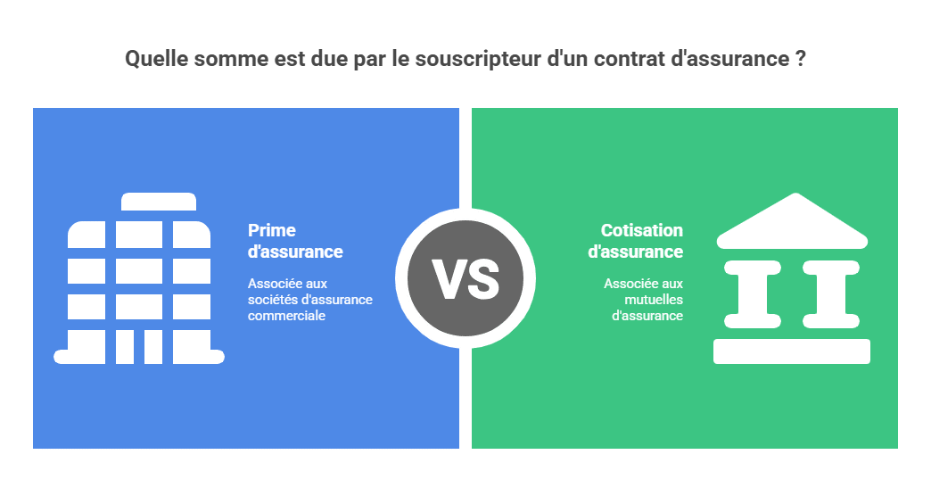 Quelle somme est due par le souscripteur d'un contrat d'assurance ?