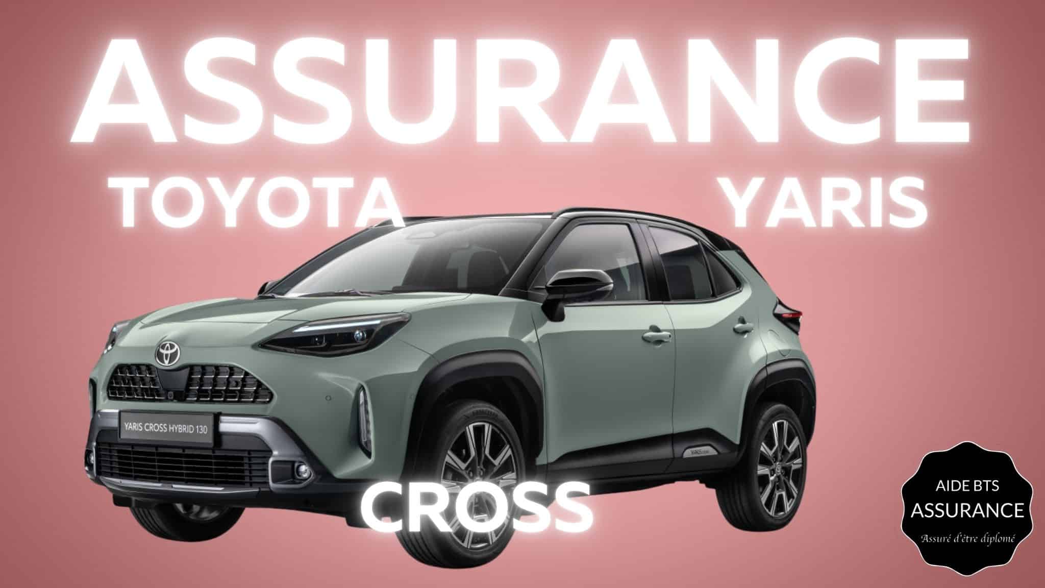 Assurance toyota yaris cross