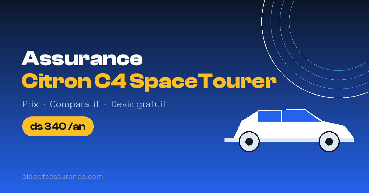 Assurance Citroën C4 SpaceTourer