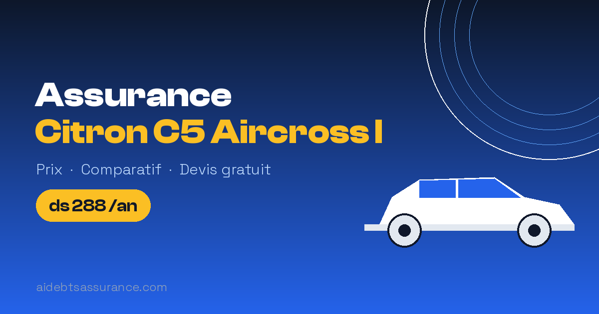 Assurance Citroën C5 Aircross I