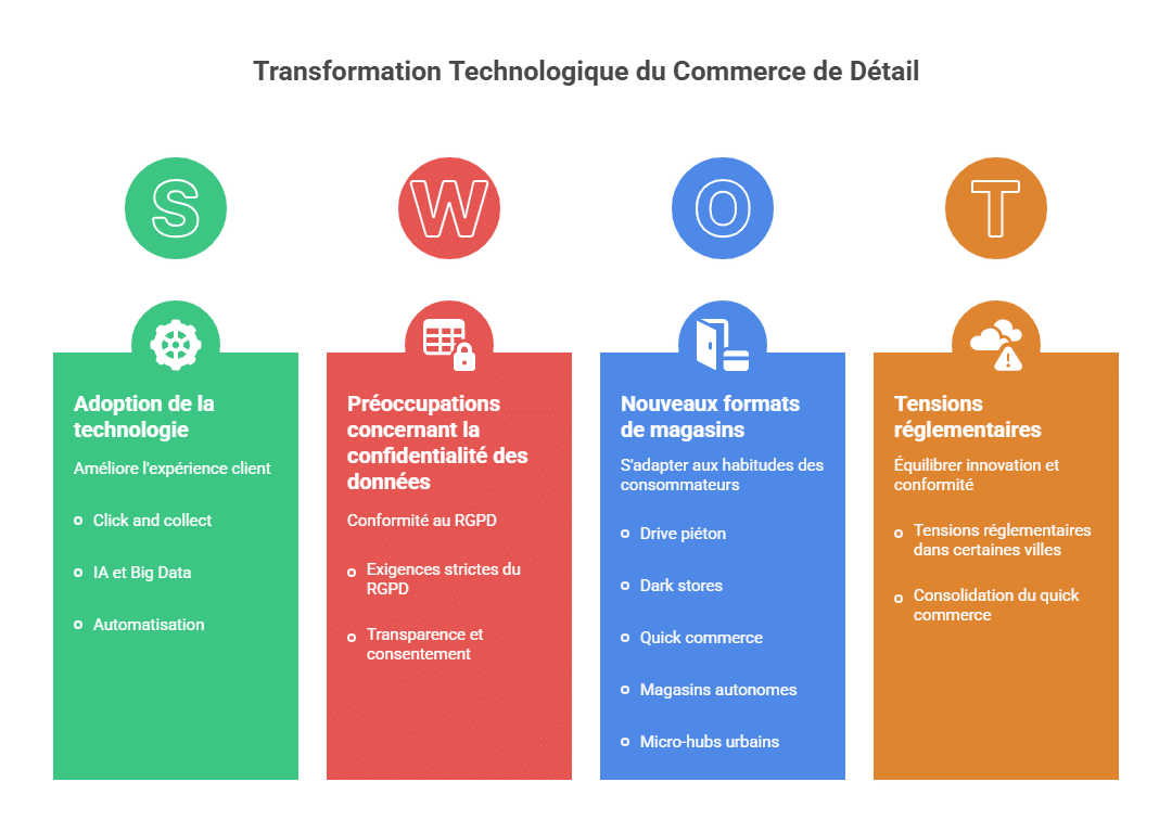 Transformation Technologique du Commerce de Détail