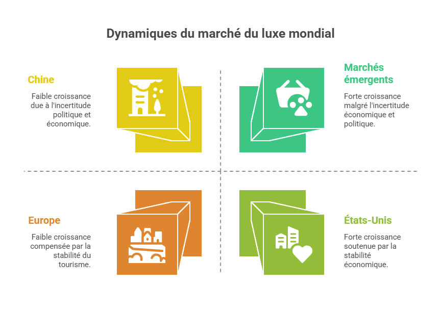 Analyse PESTEL du marché du luxe en 2025