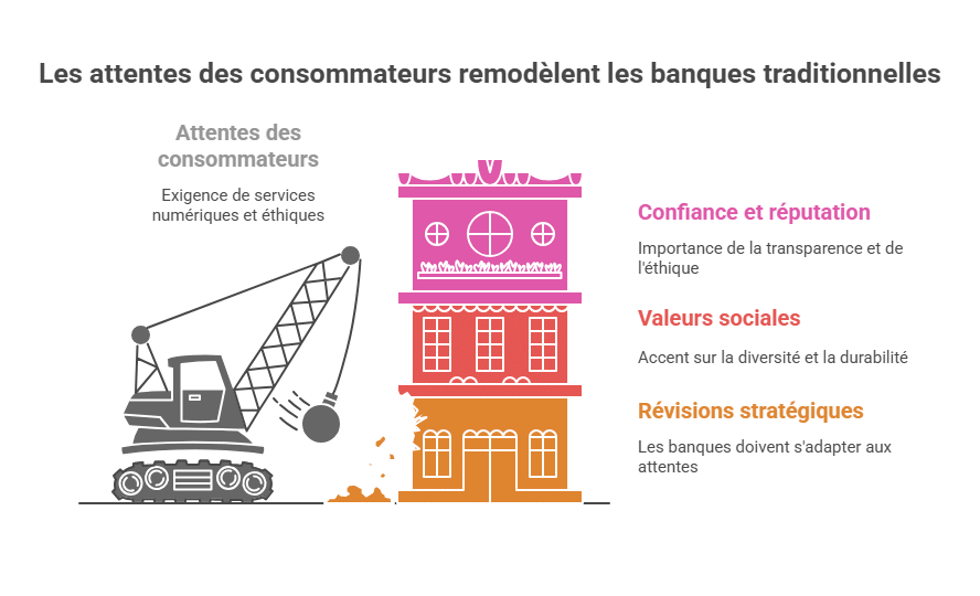 Die Erwartungen der Verbraucher verÀndern die traditionellen Banken
