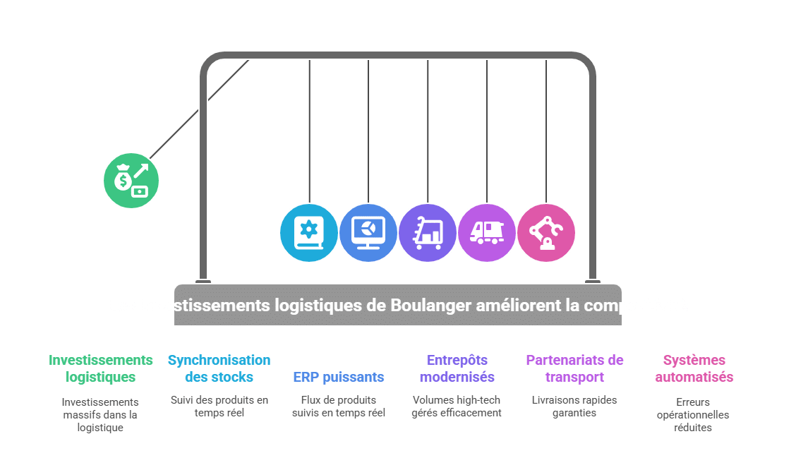 Les investissements logistiques de Boulanger améliorent la compétitivité