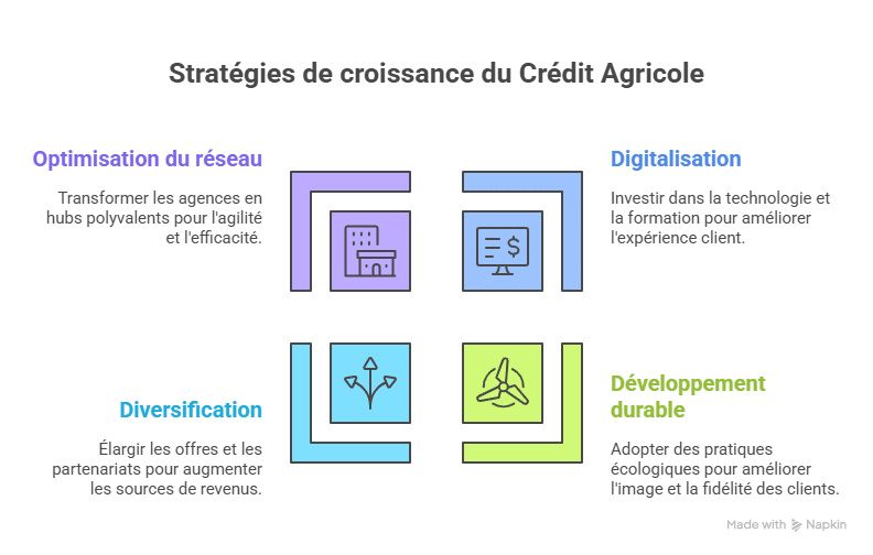 Empfohlene Strategien zur StÀrkung der Position des Crédit Agricole im Jahr 2025