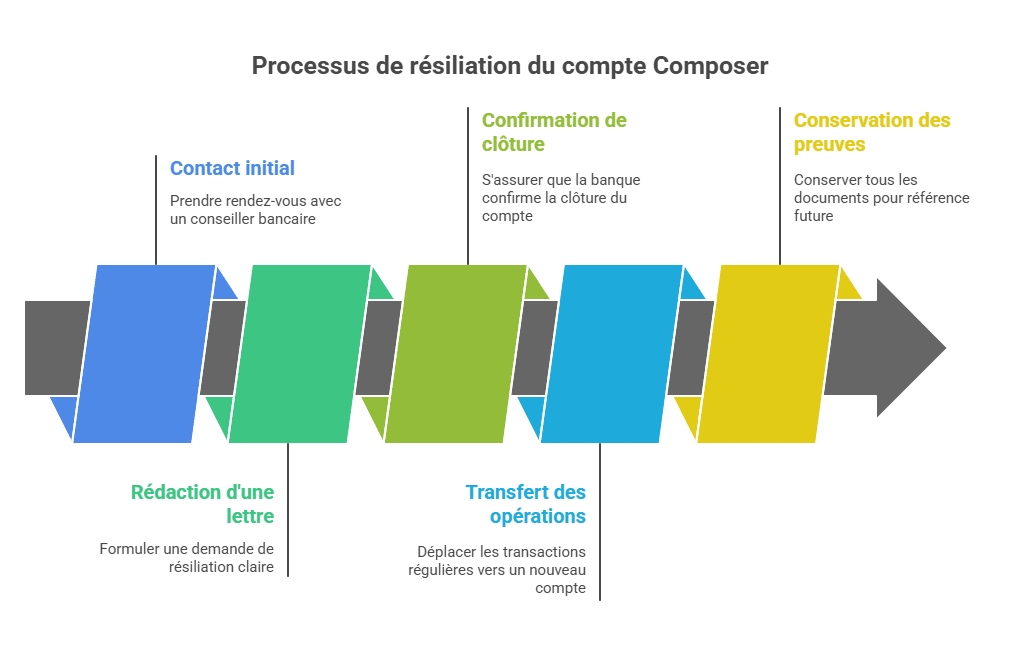 Processus de résiliation du compte Composer