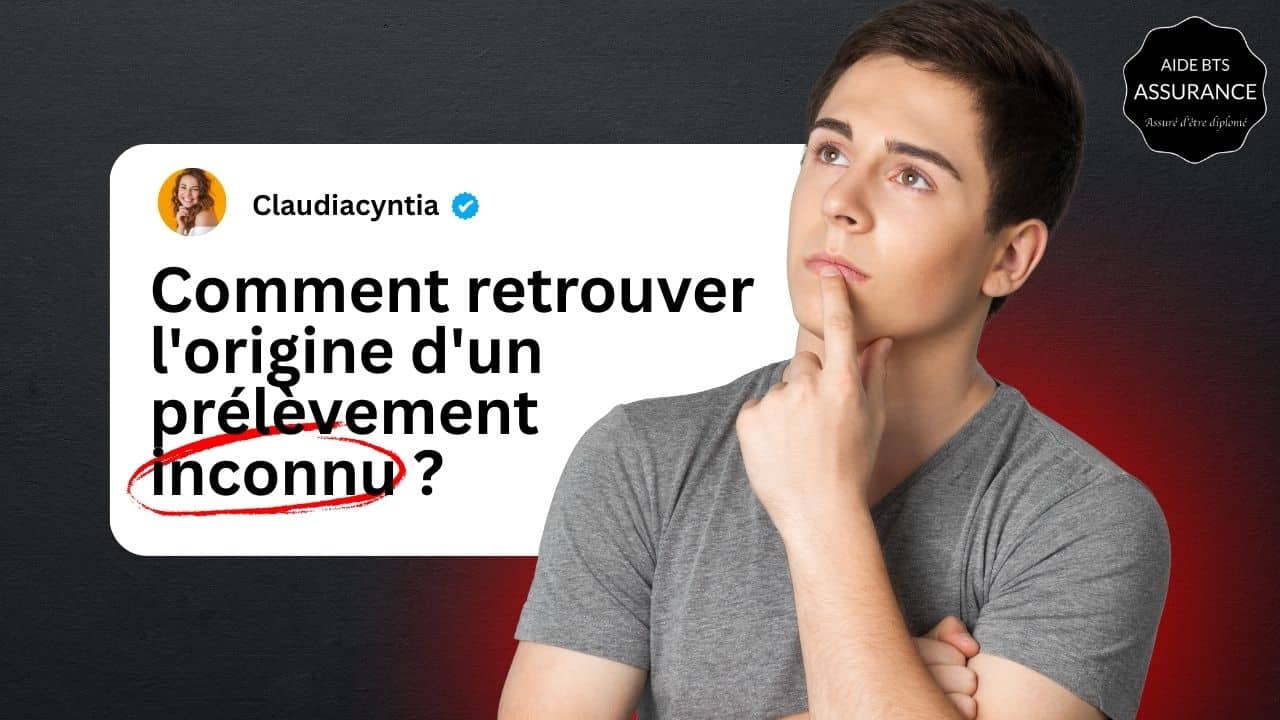 Comment retrouver l'origine d'un prélèvement inconnu