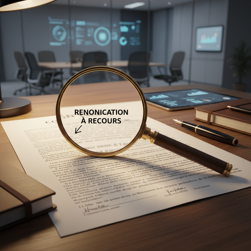 découvrez tout ce qu'il faut savoir sur la clause de renonciation à recours : définition, fonctionnement, implications légales et conseils pratiques pour bien l'utiliser.