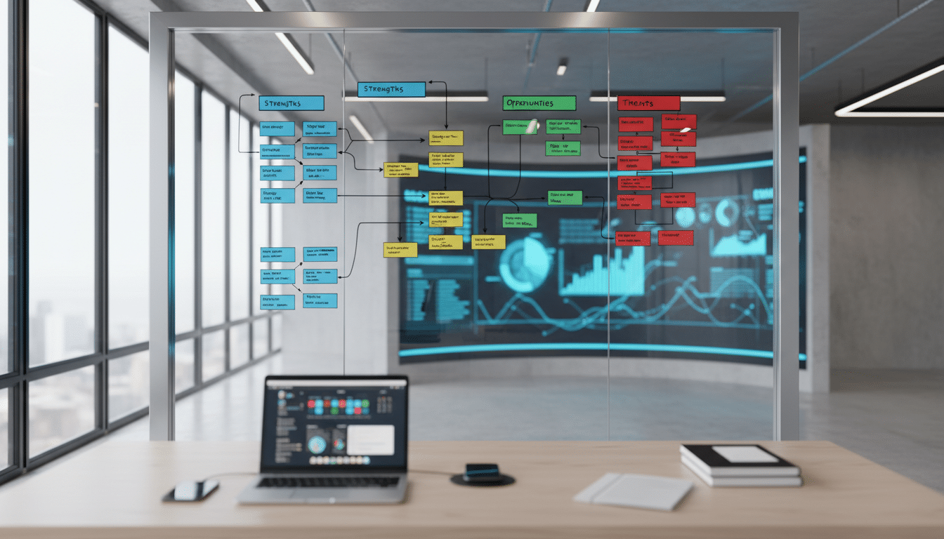 découvrez une analyse swot détaillée du géant amazon, explorant ses forces, faiblesses, opportunités et menaces pour mieux comprendre sa stratégie et son succès.