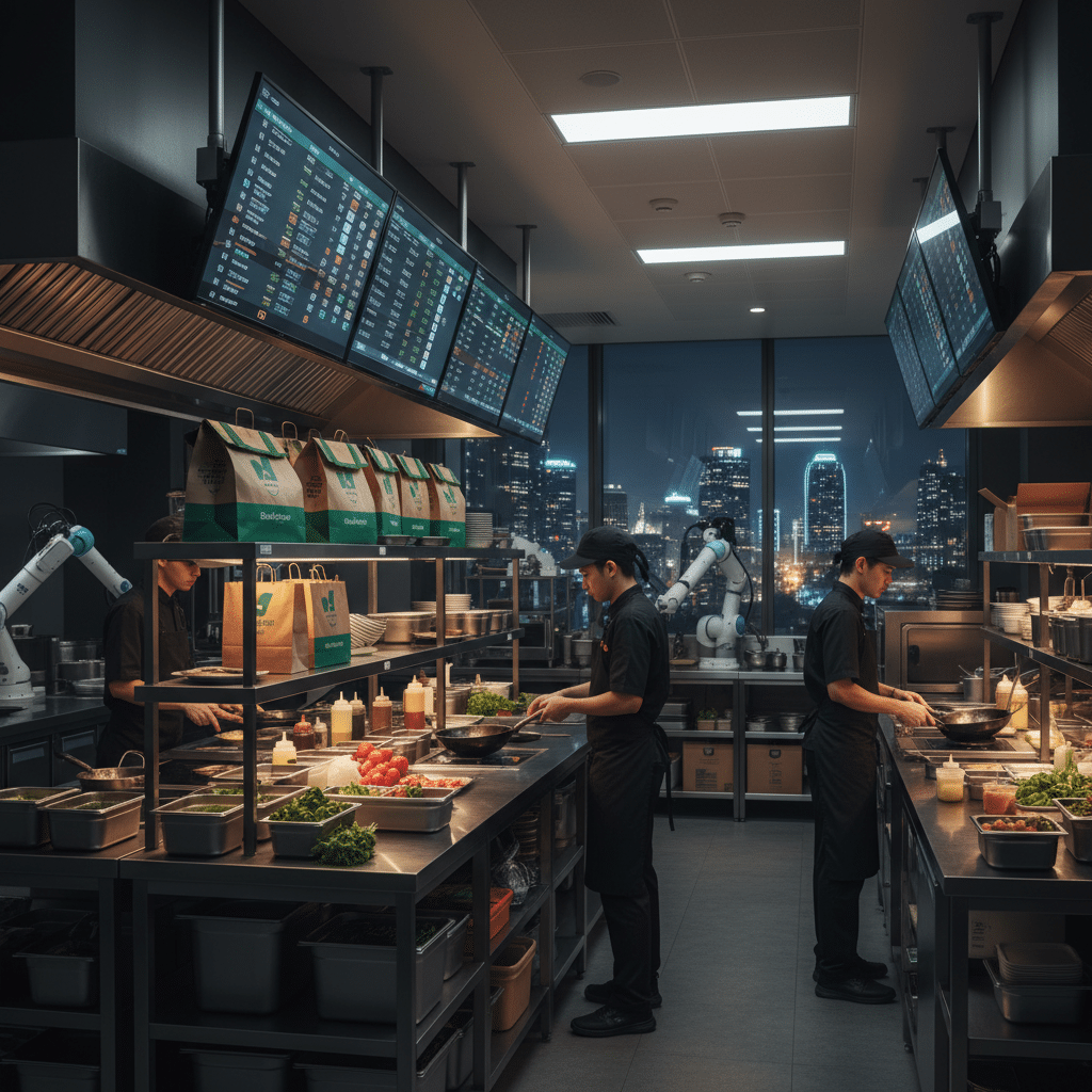 découvrez les avantages et les défis des dark kitchens, ces cuisines virtuelles innovantes qui révolutionnent la restauration en optimisant les coûts et la flexibilité.