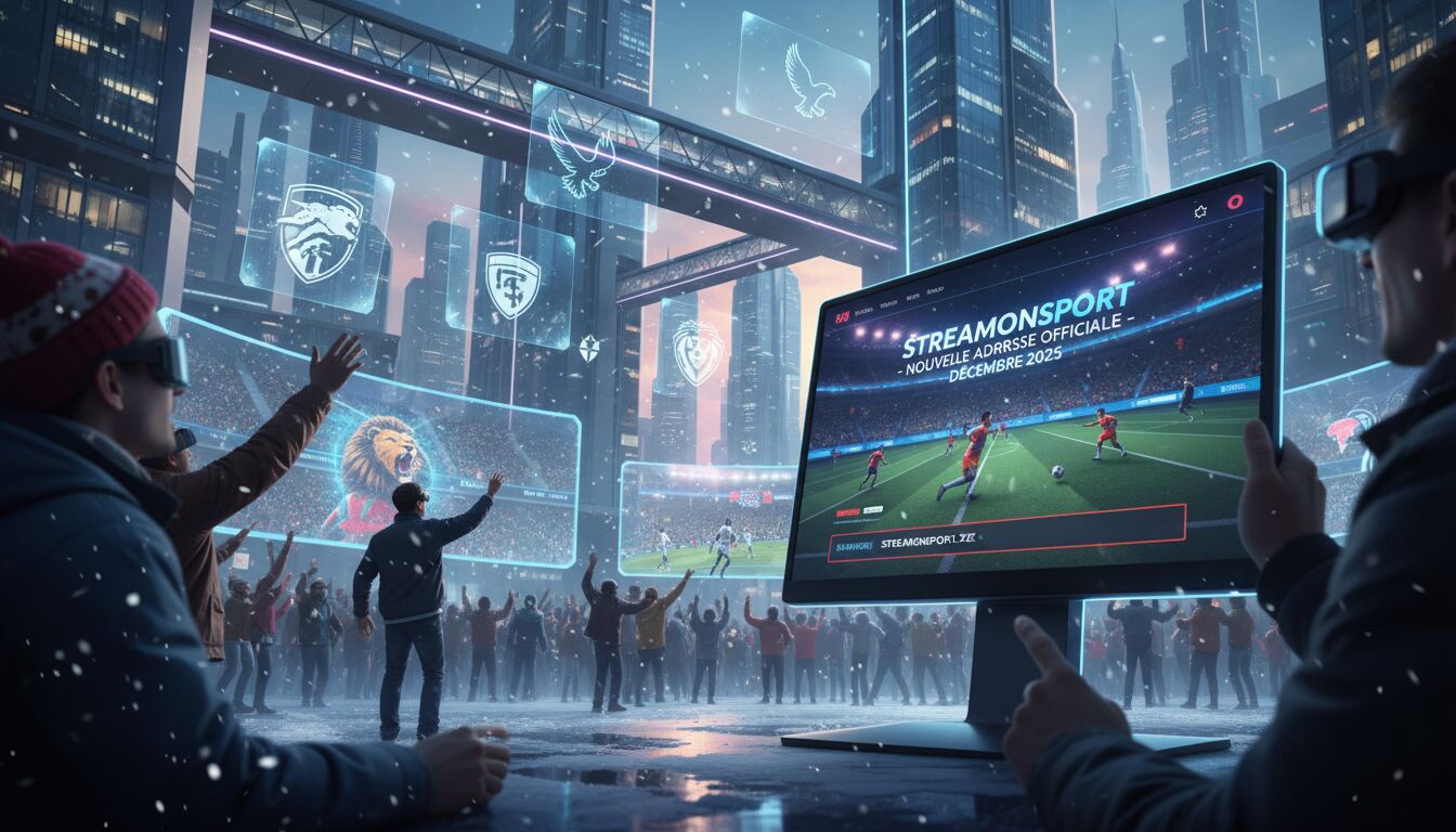 Découvrez la nouvelle adresse officielle de Streamonsport en décembre 2025 et profitez d'un accès rapide et sécurisé à vos événements sportifs préférés en streaming.