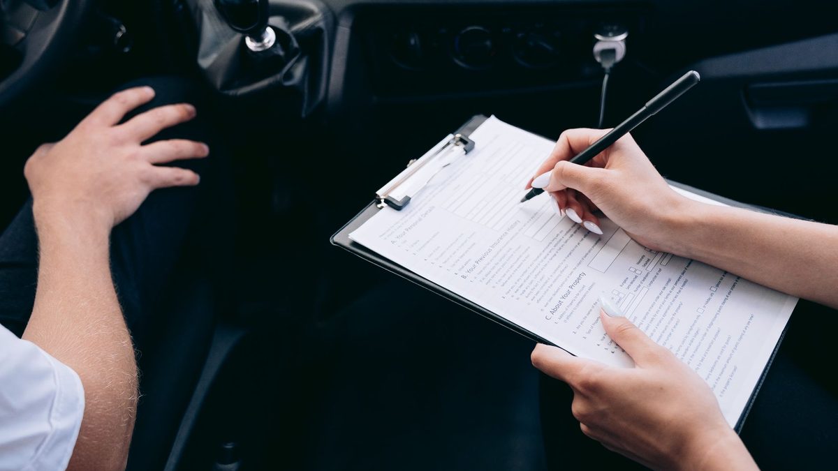Lettre de déclaration de sinistre automobile