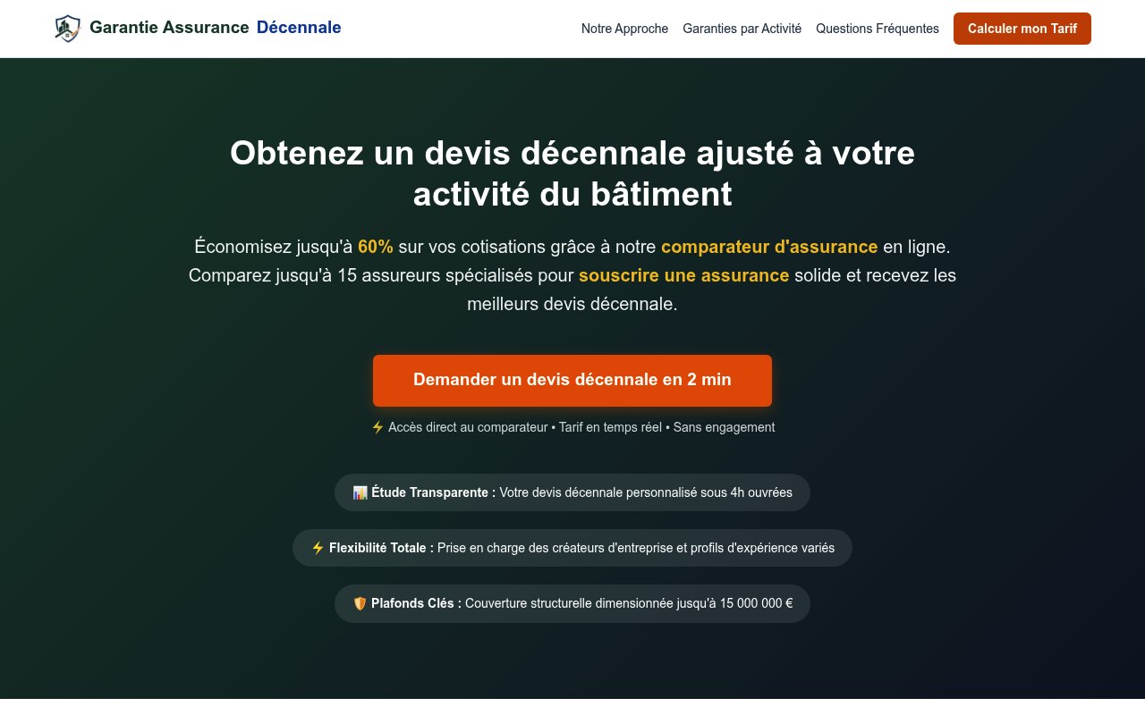 Les 10 meilleures assurances décennales en France à connaître en 2026