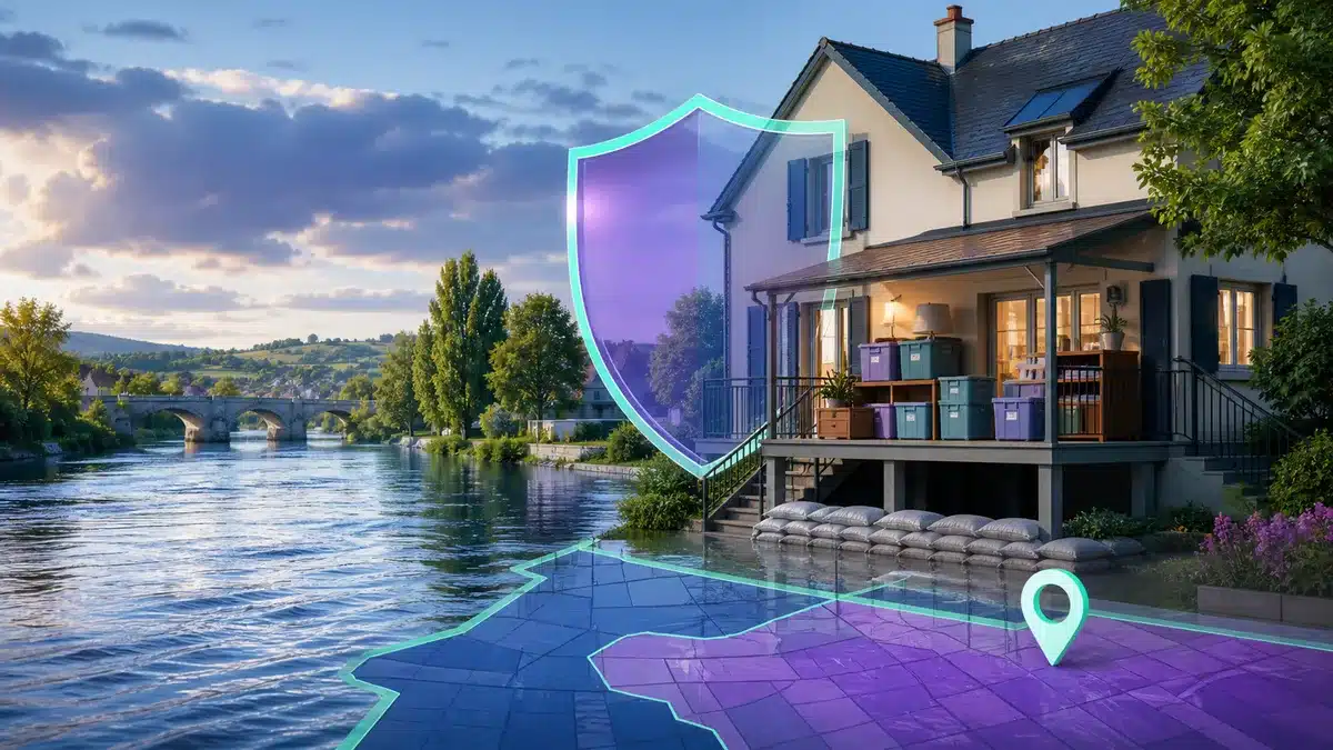 Maison préparée et assurée face au risque d’inondation